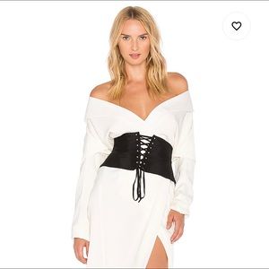 Fleur du mal corset belt small black